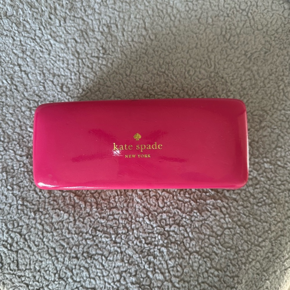 Kate Spade Vibrant Pink Eyewear Case - Picture 1 of 3
